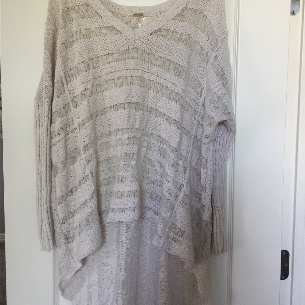 Free People high-low sweater